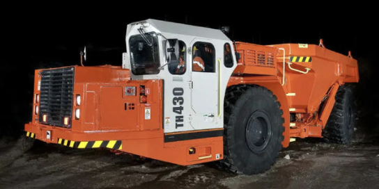 camion de service souterrain