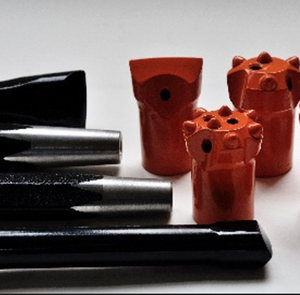 Outils de forage rocheux - Bits de forage et tiges de forage