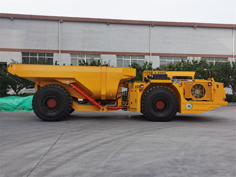 Camion de retraits souterrain