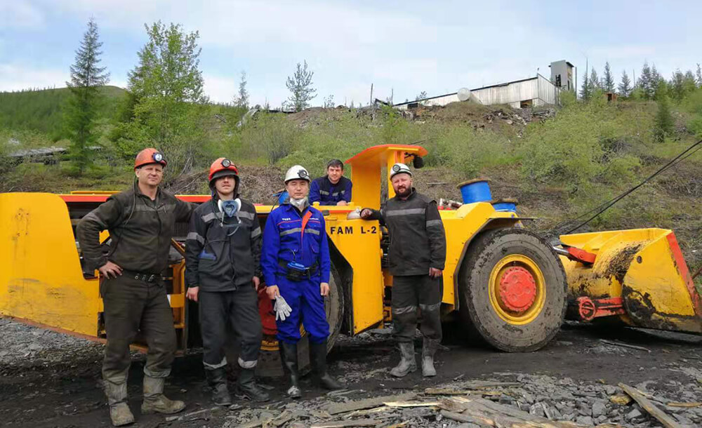Projet de mine de cuivre russe